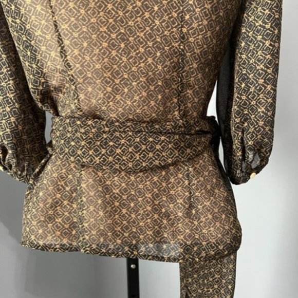 Ralph Lauren Women's Wrap Blouse - Picture 6 of 8